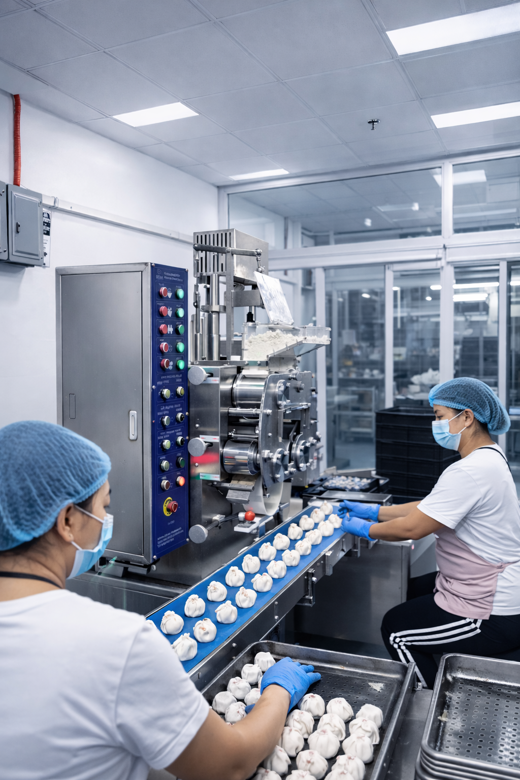 Siomai Machine Operation